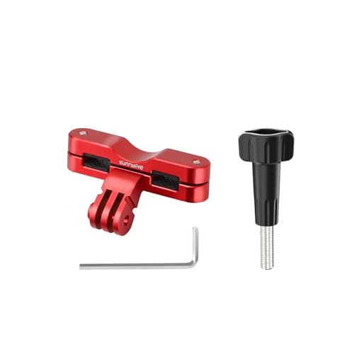 Twaxl スポーツカメラ用自転車用シートレールブラケット (red)