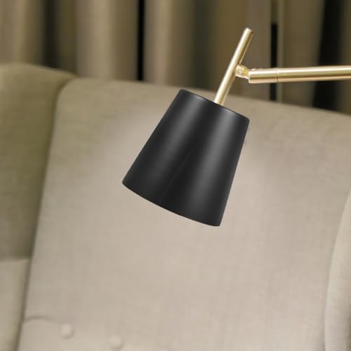 Image of Baluue Metal Lampshade Hanging Lamp Shade for Pendant Light Wrought Iron Lamp Cover with Painted Finish Indoor Replacement Lampshade for Bedroom Living Room Study Room 5.07 X 4.96 X 4.96 in