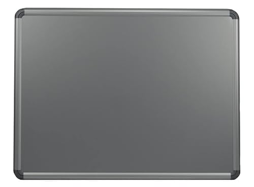 Whiteboard Grau - magnetisch- modern - 90x120cm Cover