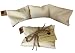 Neck Wrap Natural Denim Microwavable Cherry Pit-Stone Pillow, Washable