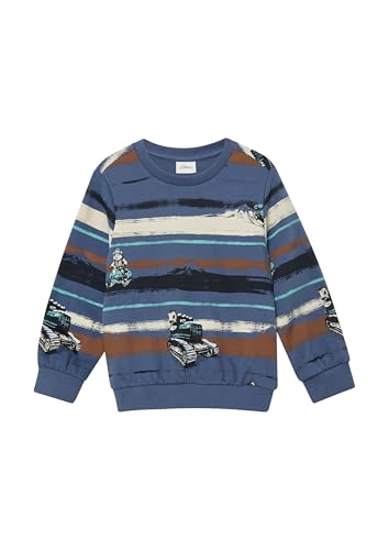 Sweat zippé enfant s.Oliver 2173448 idéal pour l'école et le sport