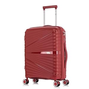 Walizka kabinowa 1990S polipropylenowa bordowa