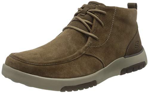 Skechers USA Men's Bota de caminhada, Marrom, 8