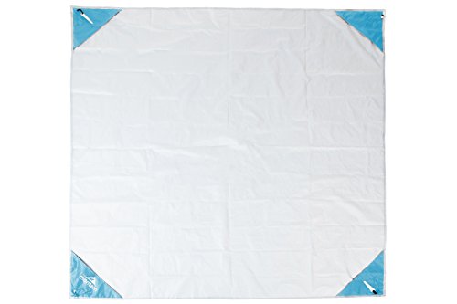 Montem Premium Pocket Blanket/Compact Picnic, Beach, Outdoor, Camping Blanket Made From Premium Soft And Lightweight Water Resistant Material Ideal For Camping/Traveling/Hiking (Blue) #TOP1