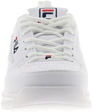 Fila Men's Disruptor SE Training Shoe, White/Fila Navy/Fila Red, 10.5 M US | Image 2