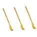 Beavorty 3pcs Back Accessories Backscratcher Body Massage Stick Scratcher Massager Long Back Scratcher Body Relaxation Hanmmer Squeegee Claw Back Scratcher Bamboo Long Handle