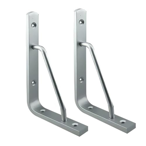 Dswzlqdxb Aluminium Regalträger Schwerlast 2 Stück