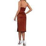 LYANER-Womens-Satin-Drape-Cowl-Neck-Sleeveless-Strappy-Cami-Split-Slit-Party-Midi-Dress