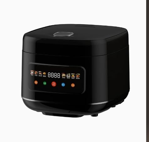 Cuiseur à Riz Mini Multifonction 8 en 1 avec Écran LED, 5 L (Noir)