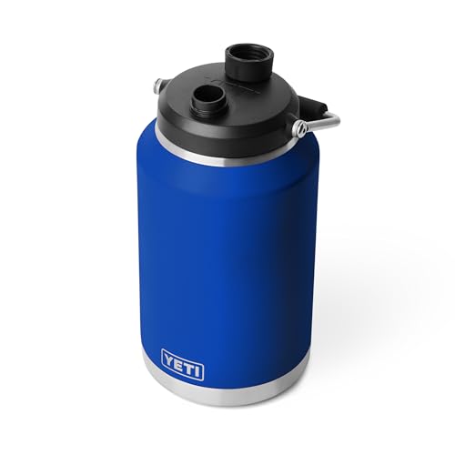 Image of YETI Rambler Gallon Jug 2.0, Vacuum Insulated, Leakproof, Stainless Steel with MagCap, Royal Blue