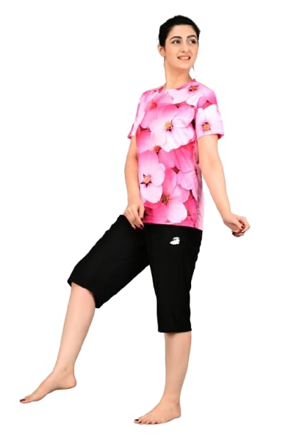 pink grapes Trendy Pink Women's Swimsuit | Stretchable & Breathable Polyester Fabric-picture-8
