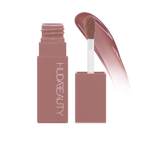 HUDA Beauty Berry Kiss - Colorete en crema para labios y mejillas