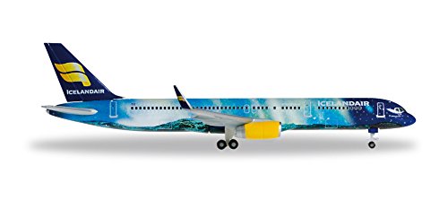 Preisvergleich Produktbild Herpa 529129 Fahrzeug Icelandair Boeing 757-200 Hekla Aurora