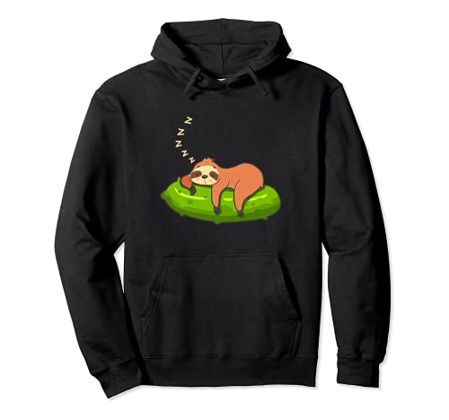 Lazy Sloth & Pickle Lover lindo gráfico Sudadera con Capucha