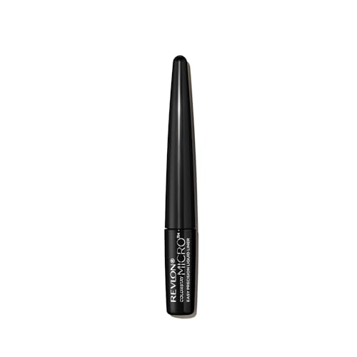 Image of REVLON Colorstay Micro Easyprecision Liquid Liner, 24HRS, Waterproof, Smudge-proof, Extreme Precision longwear liquid that is easy to use and easy to remove, Blackout (301)