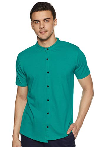 Image of Neostreak Men's Solid Slim Fit Half Sleeve Polo Shirt