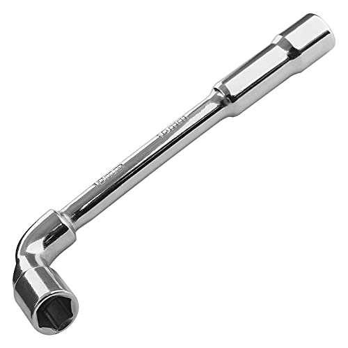 Piutouyar 10mm Metric L Shaped Angled Hex Socket Wrench 1 Pack