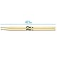 TIGER Drum Übungspad mit TIGER Hickory 5B Drumsticks