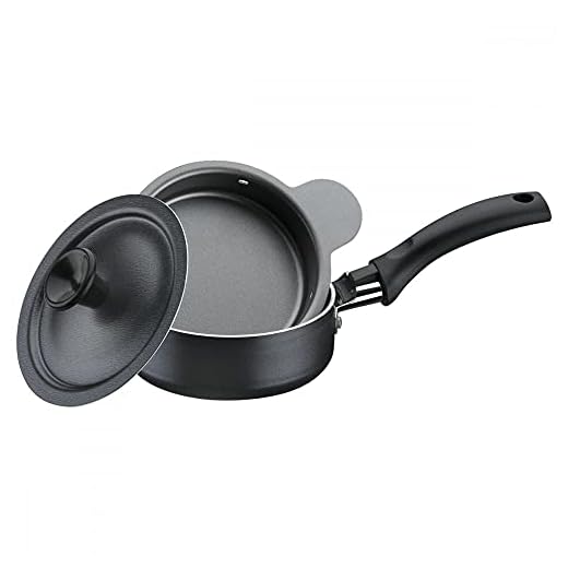 Frigideira para ovo poché de alumínio com revestimento interno de antiaderente Ø10cm