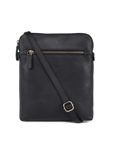 Genuine Leather Crossbody Bag - Premium Women's Cross body Purse with Adjustable Strap - Ladies Sling Handbags