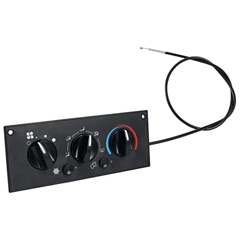 BUSIDN 599-5511 Climate Control Module Kenworth - Heavy Duty Ac Control Panel Replacement for Kenworth W900 T800 T600A C500 T300 2002-2006 Cover