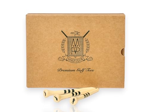 Modest Vintage Player Ltd Bamboo Golf Tees (50pcs)