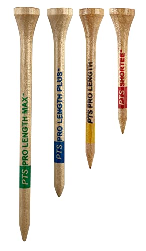 Pride Professional Tee System, 3-1/4 inch ProLength Plus Tee, 135 count, Natural - Thumbnail 3