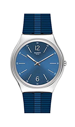Swatch Essentials Bienne by Day SS07S111 montre fine grise avec bracelet durable