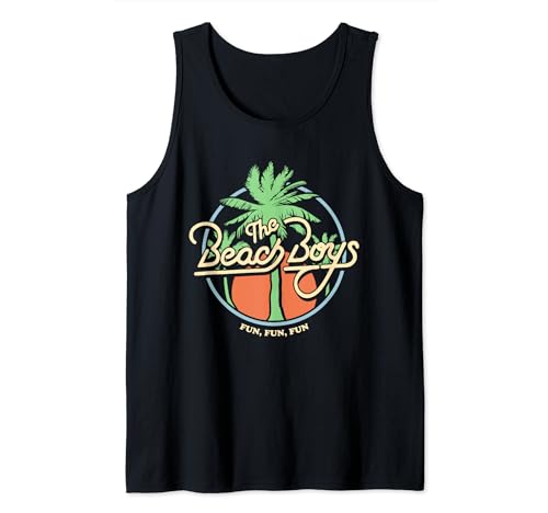 Beach Boys Fun Fun Fun Palm Tree Tank Top