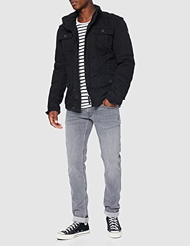 Brandit Men's Britannia Winter Jacket Black Size M #TOP1