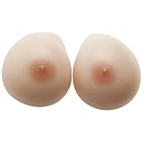 リアル シリコン バスト 人工乳房 女装 バストアップ 粘着 貼付式 おっぱい 自然な一体感 左右 2個 乳房 偽胸 偽胸ブラジャー 補正 バスト補正 本物の 質感 スプレCD 揺れる 柔らかさ 女装 トランスジェンダー 選べるサイズ,10X/3600g/1pair