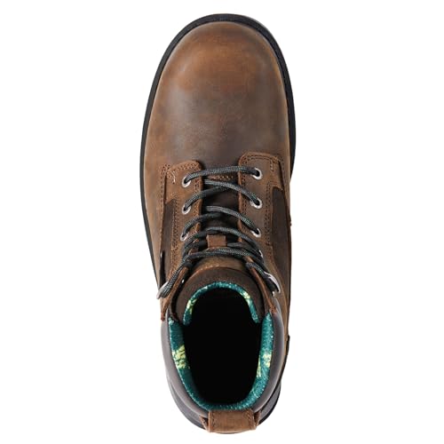 Image of Golden Retriever 6 /8 Inch Waterproof Composite Toe Work Boots for Men | Non-Metallic Safety Toe, Crazy Horse leather, Goodyear Welt Construction, Easy-On Rear Pull Loop, EH Rated Work Boots