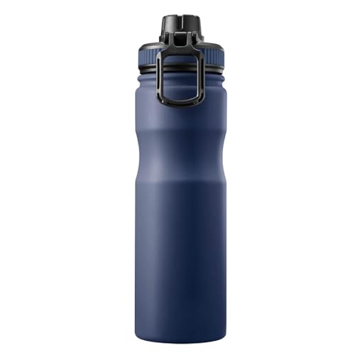 Tank Stainless Steel Water Bottle 650mL, Up to 12Hrs Cold, Navy blue