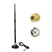Price comparison product image Eightwood 4G External Antenna SMA Antenna SMA Male Connector 9dbi SMA Aerial Omni-directional RG174 3M Extension Cable Compatible for 4G LTE Router Wireless Netgear TP-Link Dlink Belkin Huawei