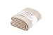Todocama PRCMAMSBEAR120X180 Extra weiche Baumwolldecke, Mehrzweck-Tagesdecke, Sofaüberwurf (120 x 180 cm, beige Sand)