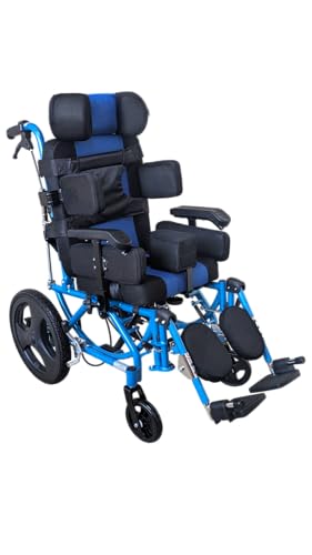 POLARIS K Reclining Tilt-in-Space Wheelchair – 14" Seat, Pow...