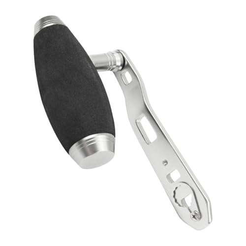 T-Type Fishing Reel Handle - Aluminum Alloy with EVA Grip, 11cm | Replacement Reel Handle for 8x5mm Hole, Casting and Winding To