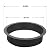 ARTYUIO Fire Ring 45'' Outer, Solid Steel Wood Burning Fire Pit Ring Above/In-Ground DIY Campire Ring for Outdoor Camping, Backyard