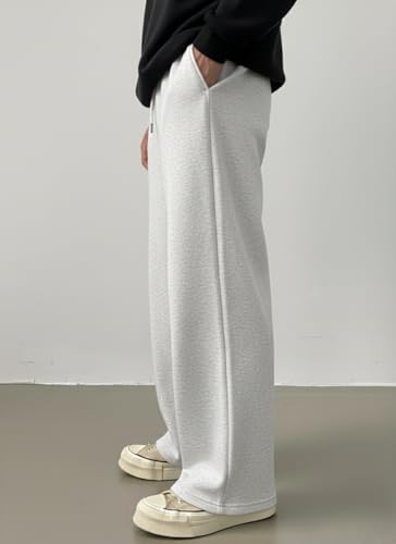 Image of dockstreet Loosefit Sweatpants /Loose Soft Casual Lowers /Casual for Men