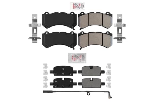 AME Front & Rear Disc Brake Pads Replacement Parts For Rivian R1S R1T 2022-2025