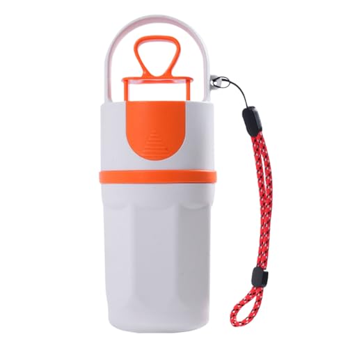 Dog Poop Picker with Bag, Portable Outdoor Puppy Scooper, No Touch Waste Grabber, 2.56x2.56x8.27 Inches, Smell Cleanup Tool, Small Medium Large Dogs, for Walking, Traveling