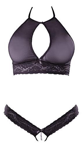Ensemble sexy sans entrejambe pour une nuit romantique à deux