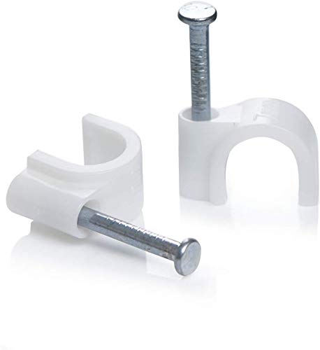 Rgk's Cable Clips - White (Pack of 100) -1