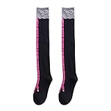 wouwaft Calcetines de pollo largos de pierna de dibujos animados divertidos calcetines de...