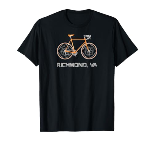 Richmond VA Bike Cyclist T-Shirt T-Shirt