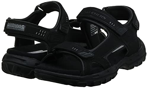 Skechers Uomo, Scarpa, Gander- Louden, Nero (Blk)