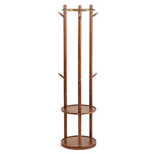 XCHSXYL Perchero de pie, Perchero Giratorio, Multifuncional, para el hogar, la Sala de Estar, el Dormitorio, Perchero Moderno y Sencillo.