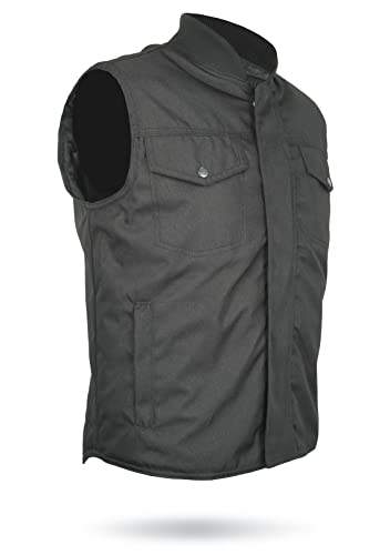 Neo Jeans Protective Motorcycle Vest With Back Armor Pocket #TOP1