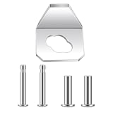 Conçu avec des composants en acier inoxydable résistant à la rouille et un design d'installation de déverrouillage d'outil, cet ensemble de rechange de porte moustiquaire garantit un fonctionnement fluide de la porte tout en éliminant les besoins d'entretien fréquents