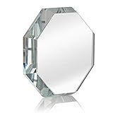 1pc Crystal Glass Eyelash Glue Stone Adhesive Glue Pallet Stone Hand Printing Eyelash Slower Drying Eyelash Extension Makeup Beauty Accessories